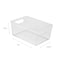 Simplify Storage Bin, Plastic, Super Clear, 11.5 in H, 5.25 in W, 11.5 in L 24026 - alternate 2